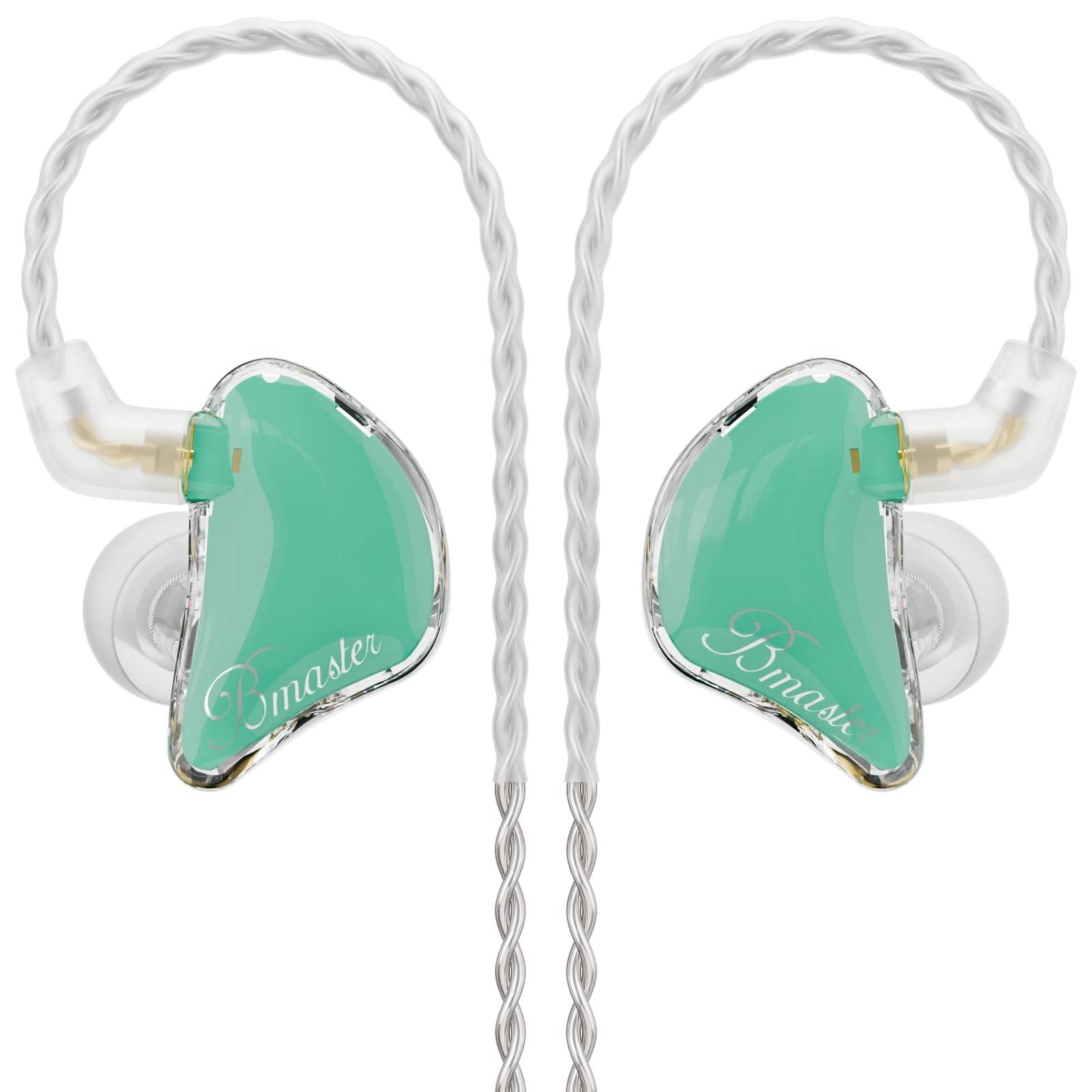 Triple Driver In-Ear Monitor Headphones, HiFi Stereo Earbuds, Noise Isolation, P