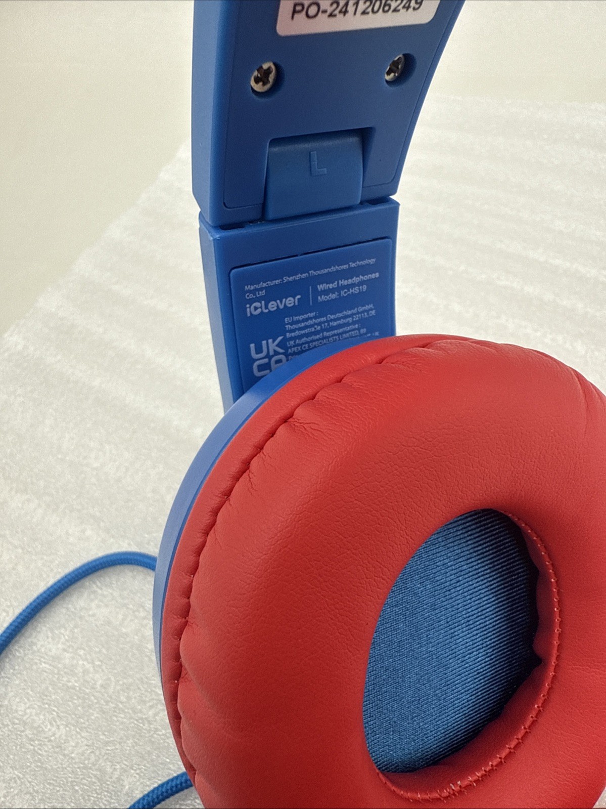 iClever Kids Headphones For School Travel, Safe Volume, Over-Ear Girls Boy *READ