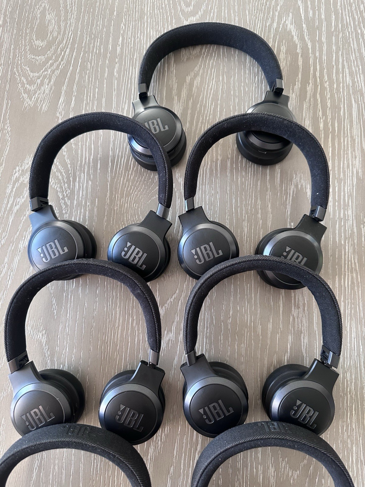 JBL Live 675NC ANC Bluetooth On-Ear Wireless Headphones Open Box 7 Units Bundle
