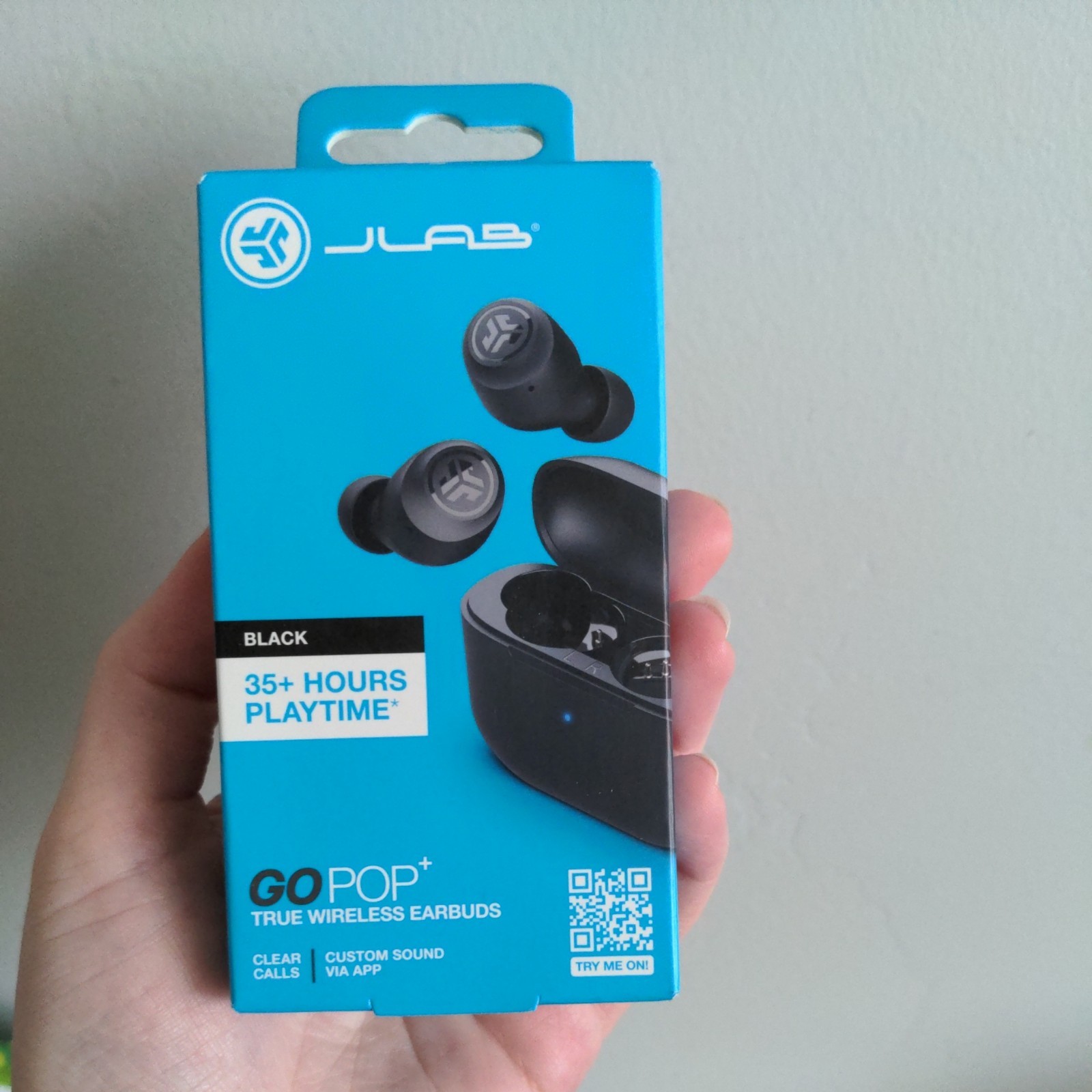 NEW JLab GO Air Pop True Wireless Earbuds (Black) Bluetooth