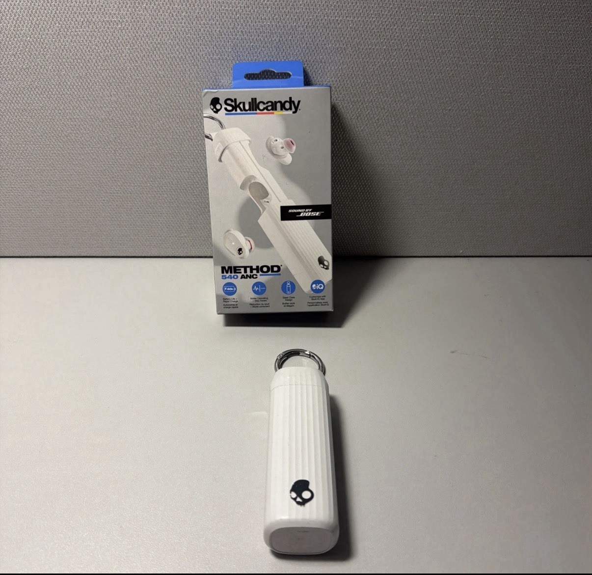Skullcandy Method 540 ANC True Wireless Noise-Canceling Earbuds Bone S2MTW-T001