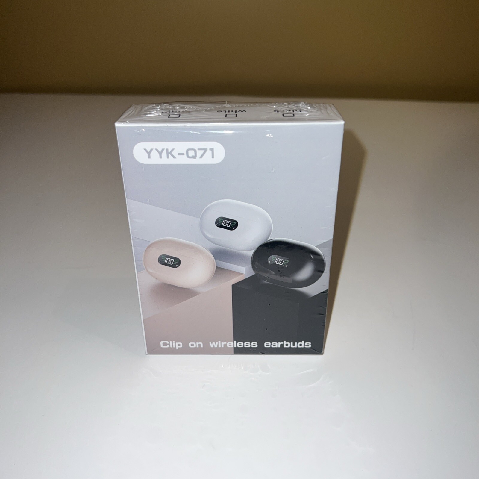 Clip On Wireless Earbuds YYK-Q71, Made In China (Brand New)
