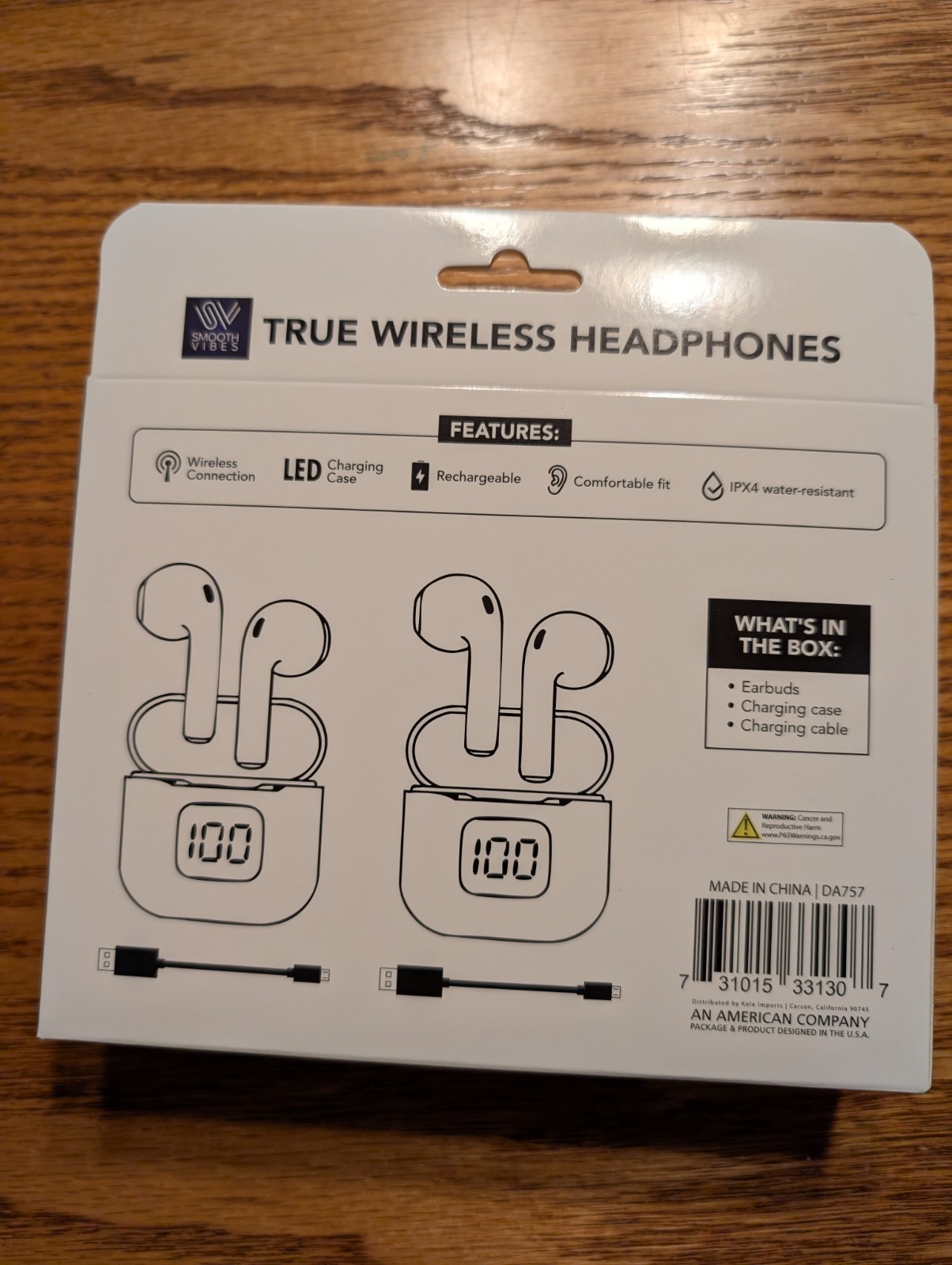 Smooth Vibes True Wireless Earbuds 2 Pairs