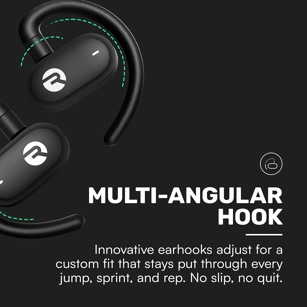 Raycon Fitness Open Earbuds Bluetooth Wireless Headphones IPX5 Waterproof 40H…