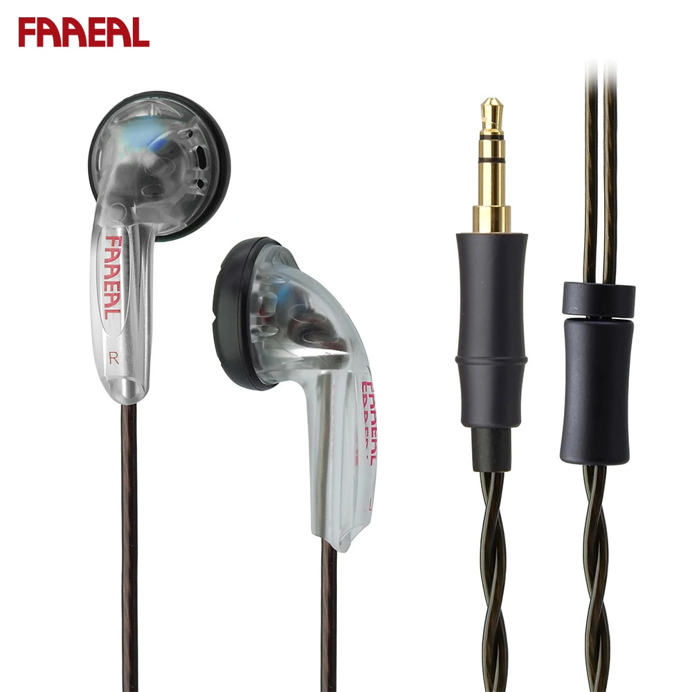 FAAEAL Rosemary Flat Head Earbuds 3.5mm Standard/4.4mm 2.5mm TRRS Balanced