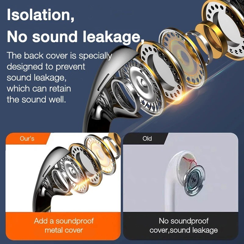 3.5mm Wired Earphones with Microphone Bass Stereo Earbuds Phone In-line Control