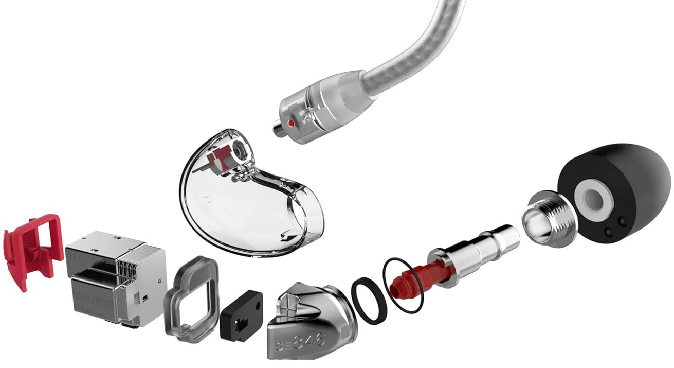 New SHURE SE846-CL Gen 2 / In-Ear Earphones Headphones IEM Monitor Earbuds CLEAR
