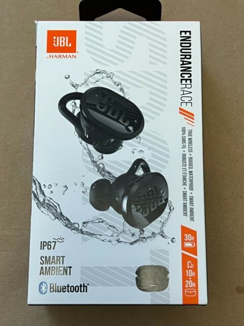 JBL Endurance Race TWS True Wireless In-Ear Sport Headphones – Black / BRAND NEW