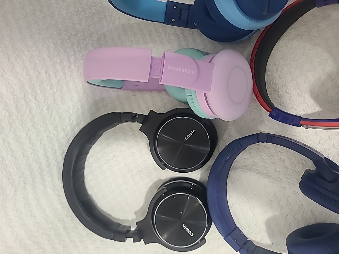 Assorted Bundle Lot Set Of 8 Used Headphones Consumer Returns Tested Working #71