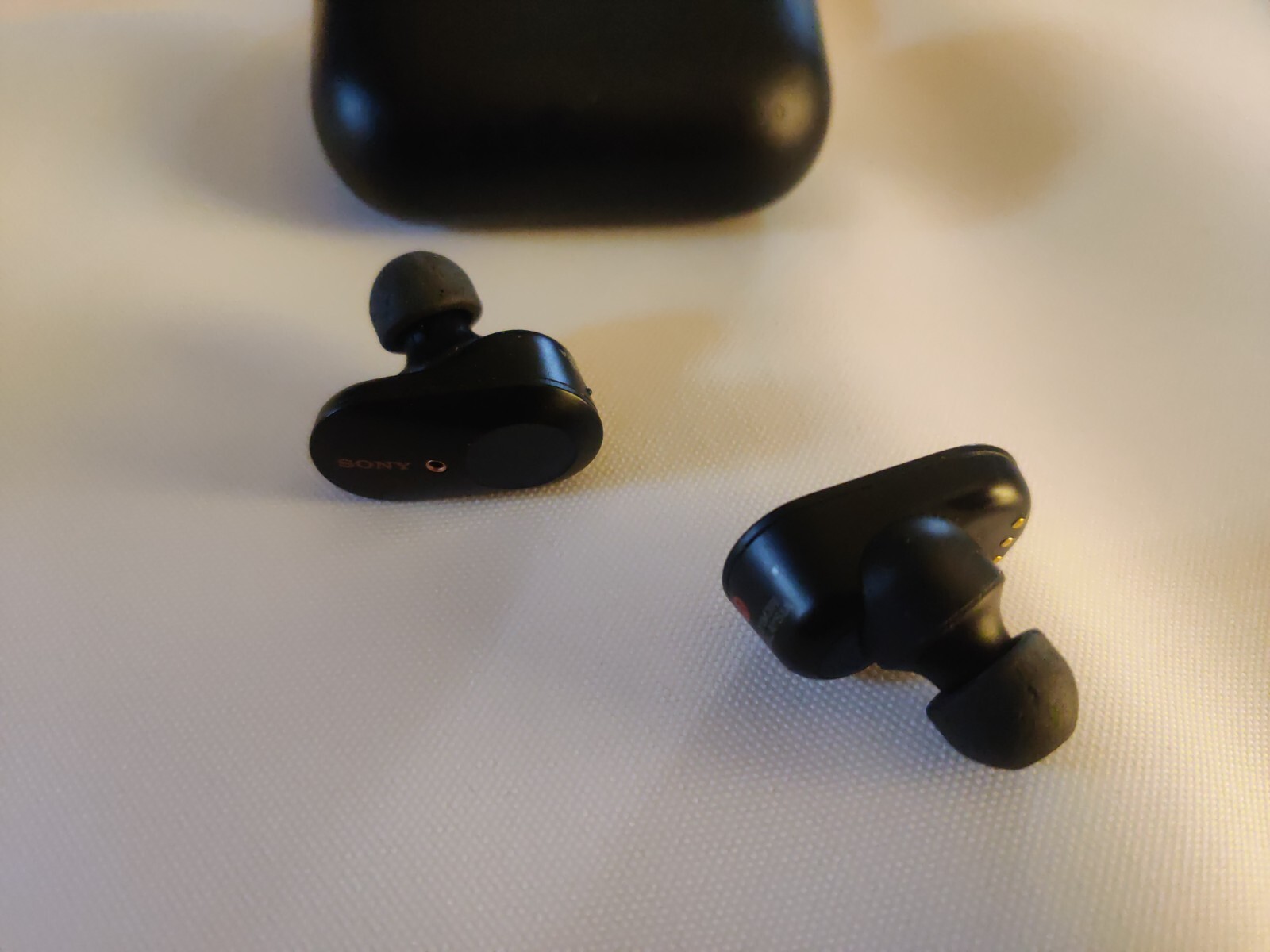 Sony WF-1000XM3 Noise Canceling Headphones/Earbuds – Black (Lot, For Parts)