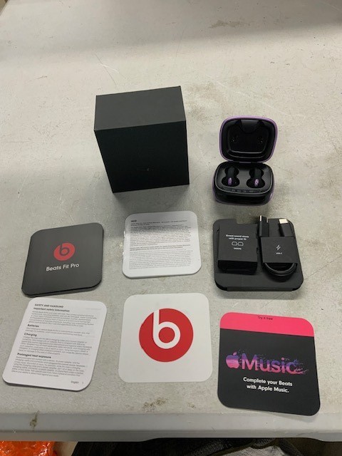 Beats Fit Pro True Wireless Noise Cancelling In-Ear Earbud Black