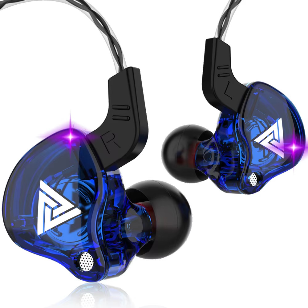 Original AK6 in Ear Earphone 6 Dynamic Driver Unit Headphone with Mic Stereo Sp