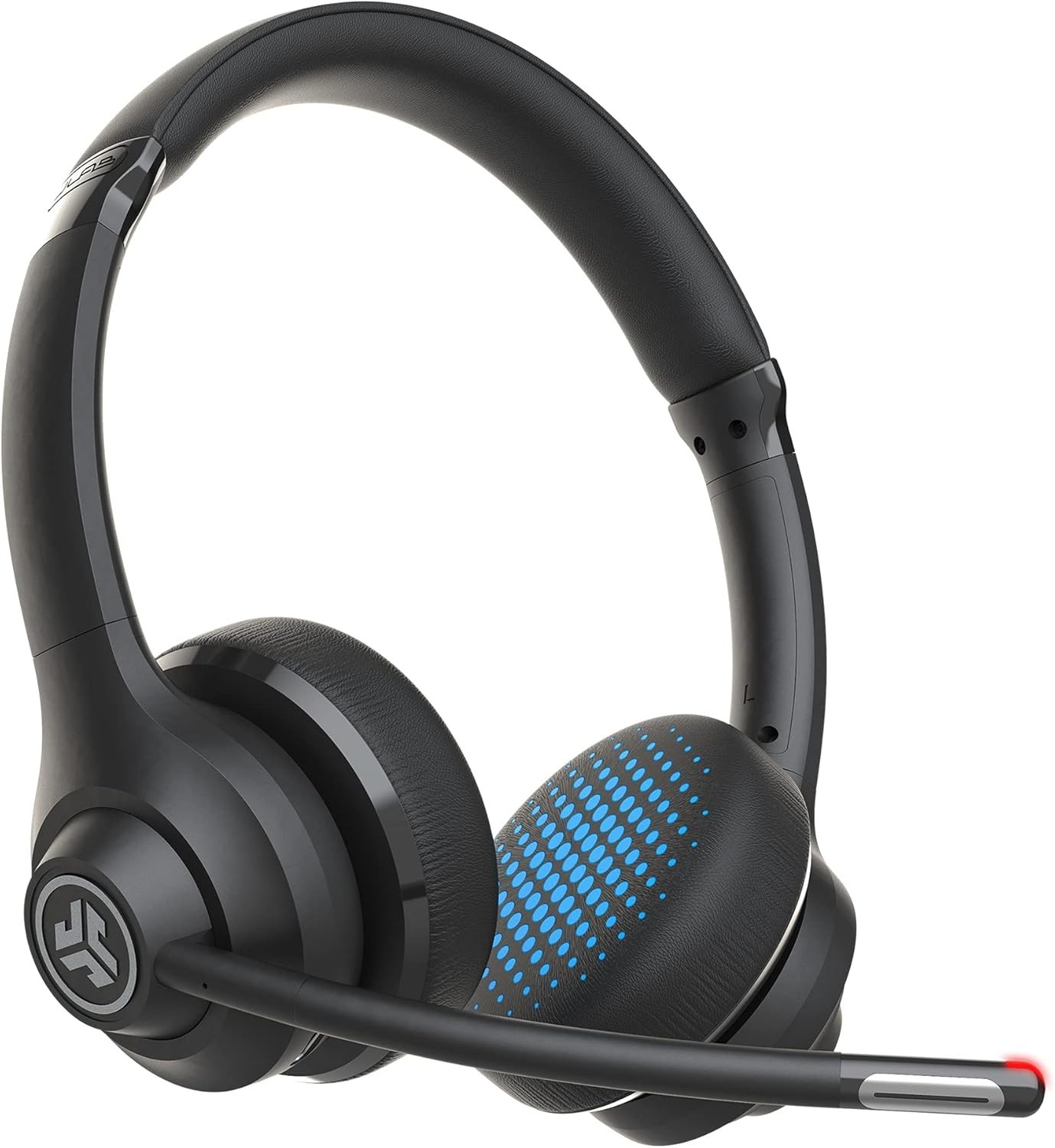 JLab Go Work Wireless Headsets with Microphone, 45+ Playtime PC