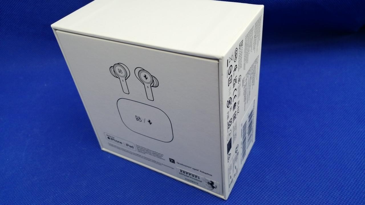 Bang and Olufsen Beoplay EX Ferrari Edition Wireless Earbuds Bluetooth ANC Case