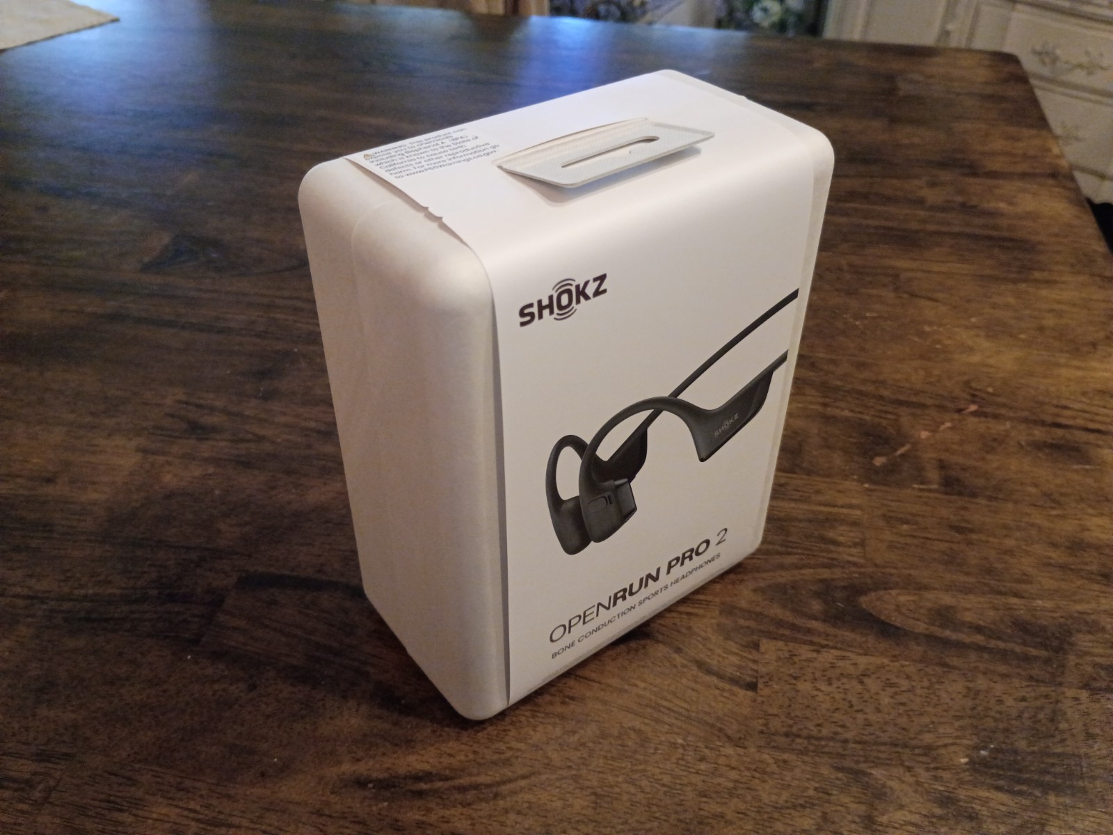 New Shokz OpenRun Pro 2 Bone Conduction Open-Ear Sport Headphones Black