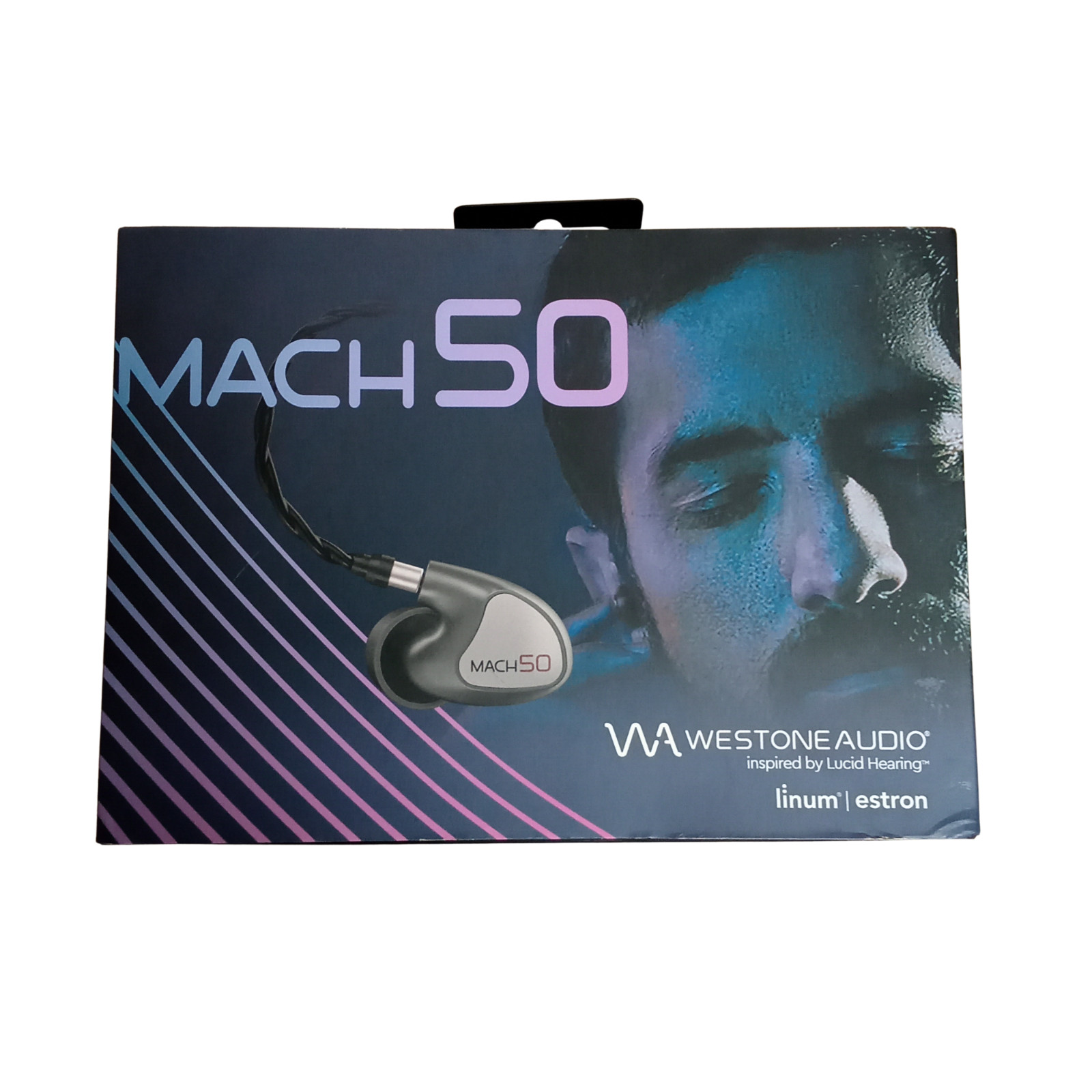 Westone Audio MACH 50 Universal IEM 3-way, 5-Driver IEMs, Gray, Black