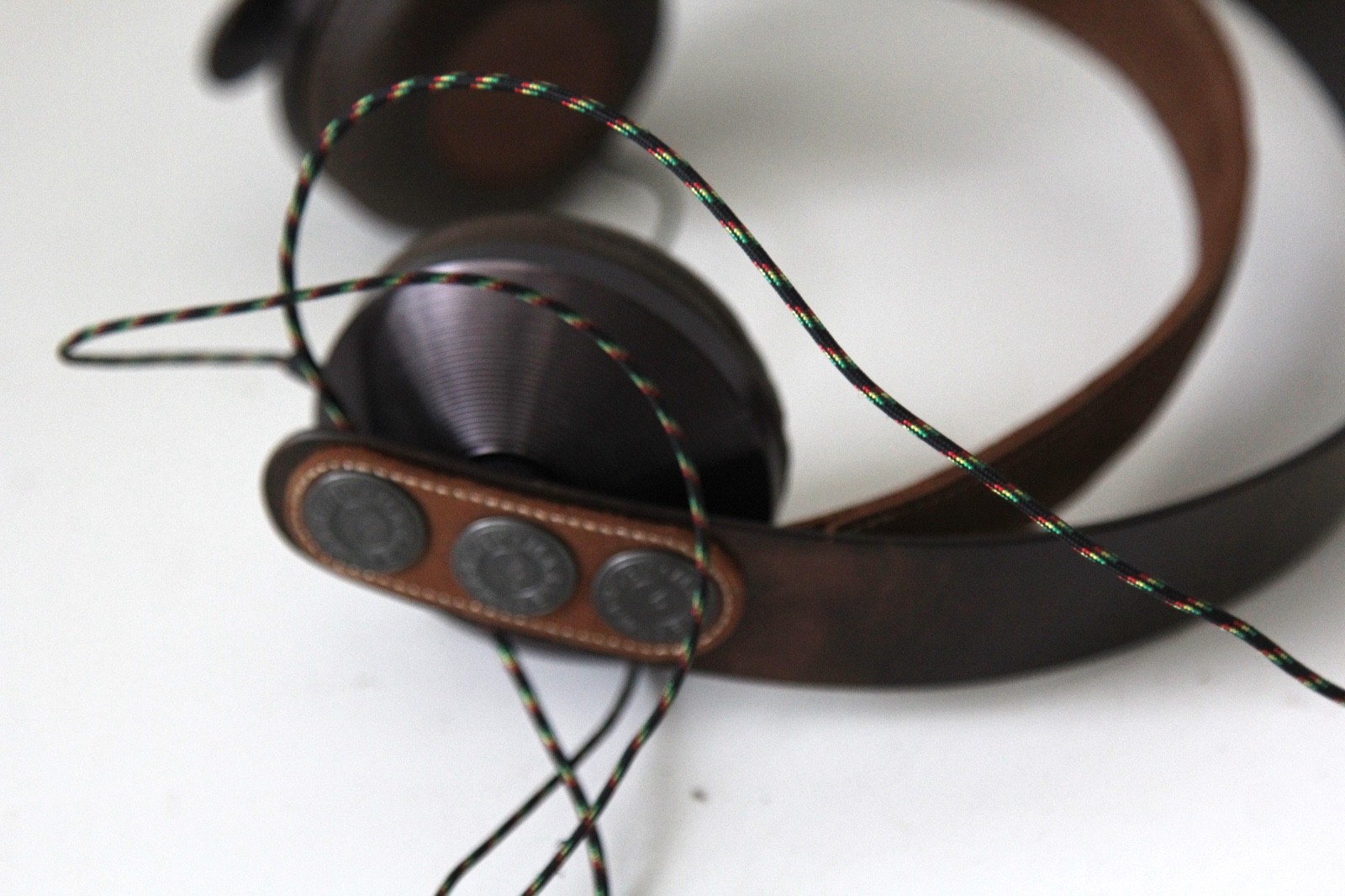 House of Marley Exodus On-Ear Wired Headphones w/ In-Line 3-Button Remote & Mic.
