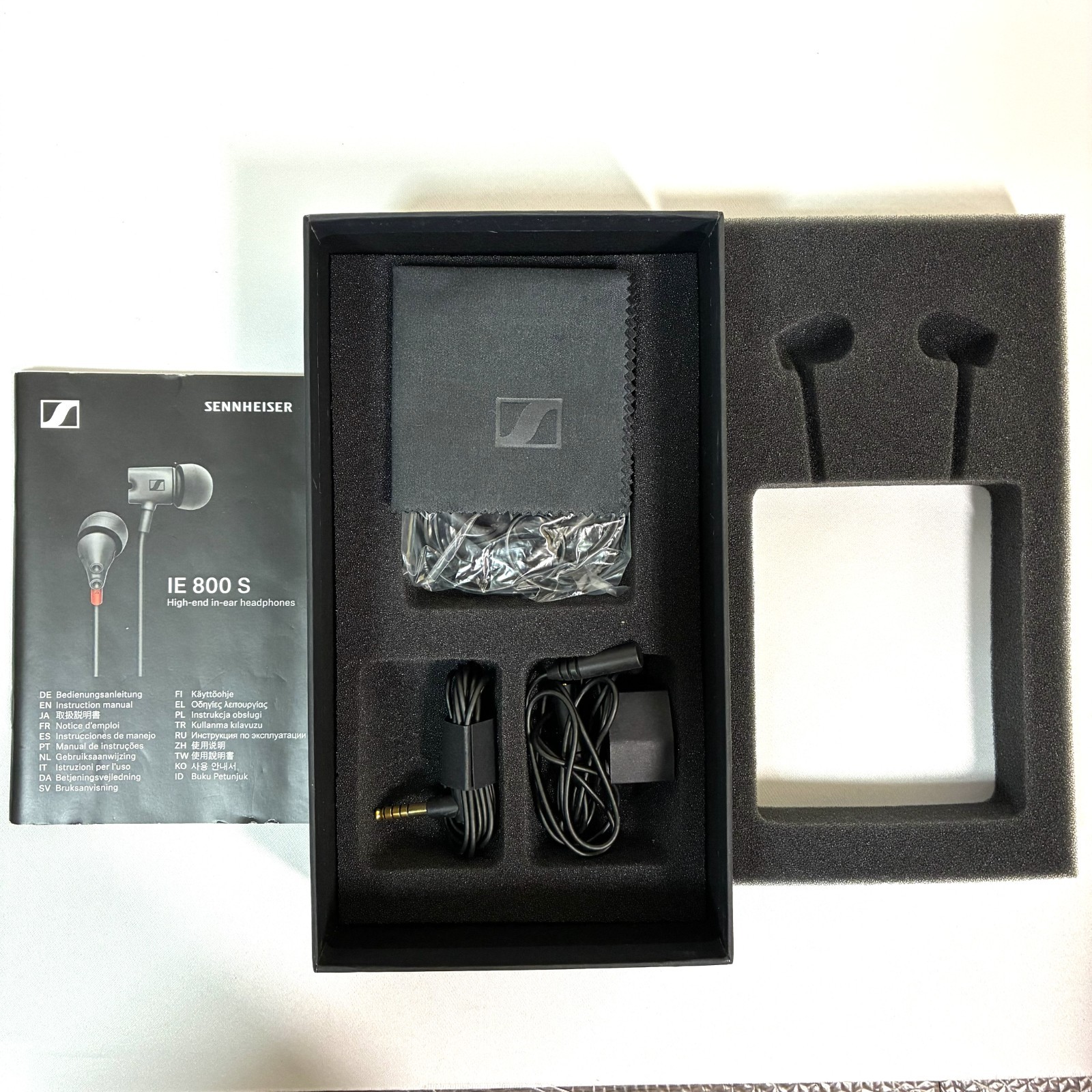 Sennheiser IE 800 S Premium In-Ear Earphones Genuine w/ Original Box from Japan