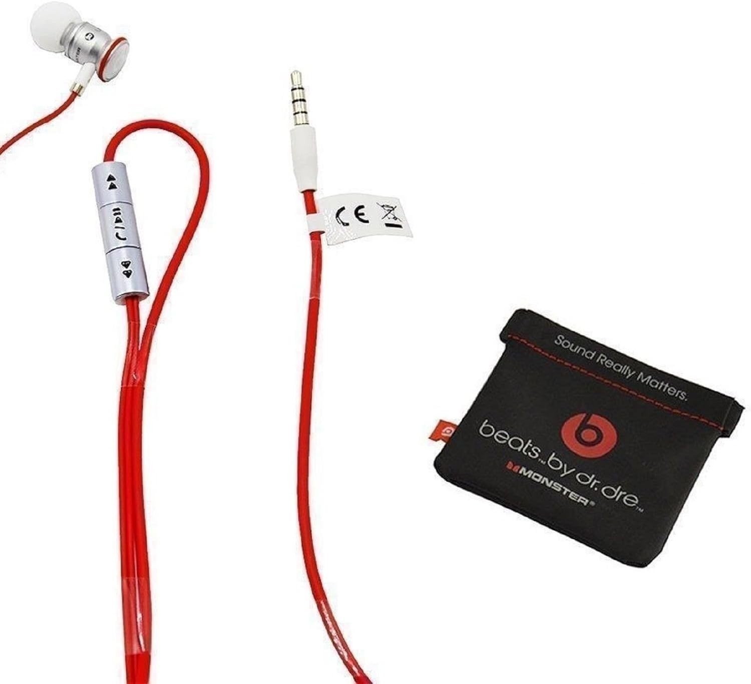Beats Urbeats In-Ear Headphones – Red/White Used