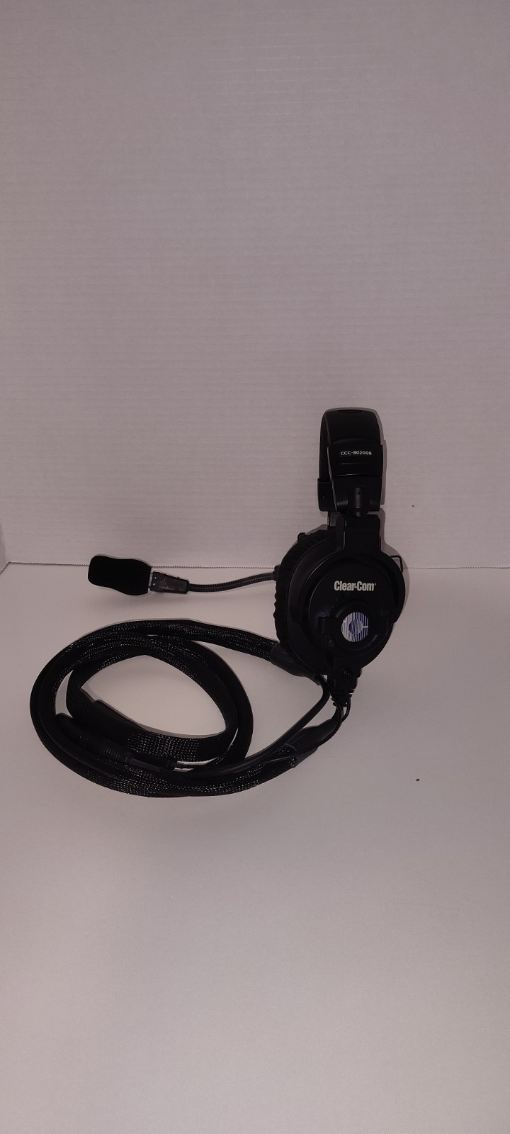 Clear – Com Ccc- 802006 Headphone Headset with Mic Black