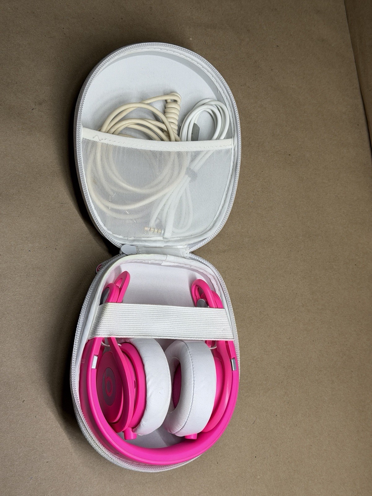 Beats by Dr. Dre Beats MIXR Over the Head DJ Wired Headphones Pink White