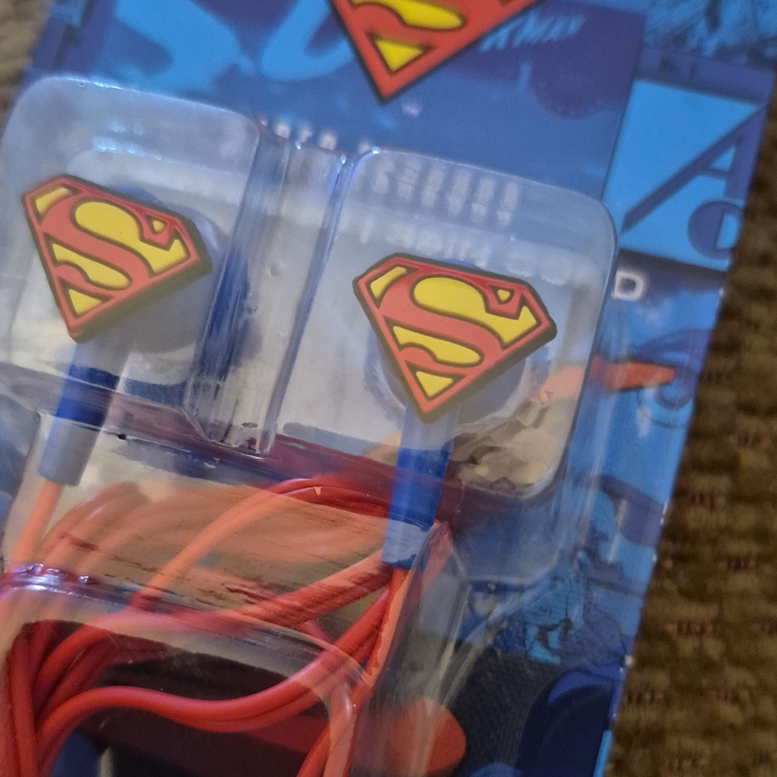 Orbit Innovations Superman Earbuds 3.5mm Jack 39 in Cable
