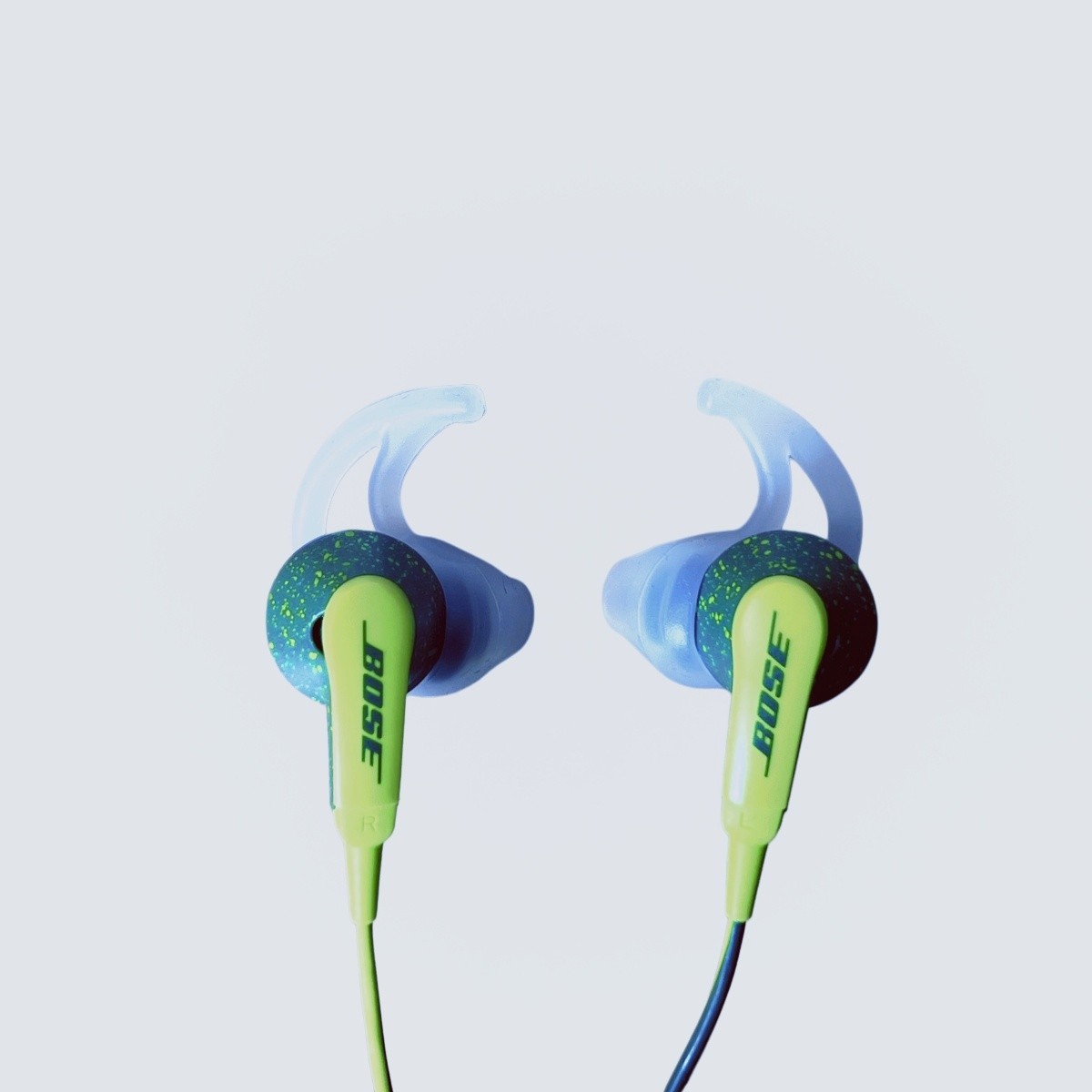 Bose SoundSport In Ear Earbuds 3.5mm Jack Wired Earphones Green Headphones US
