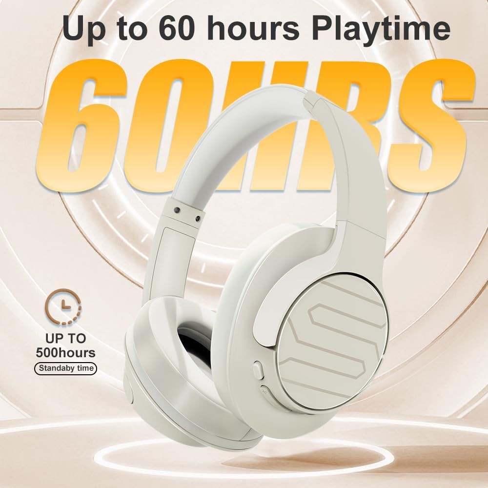 Soul Ultra Wireless 2 – Wireless Over Ear Bluetooth Headphones USB-C Beige