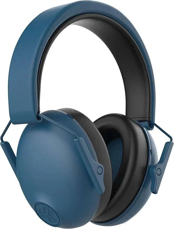 JLab JBuddies Protect Earmuffs: Adj. Headband Infants to Teens, Protection -Navy