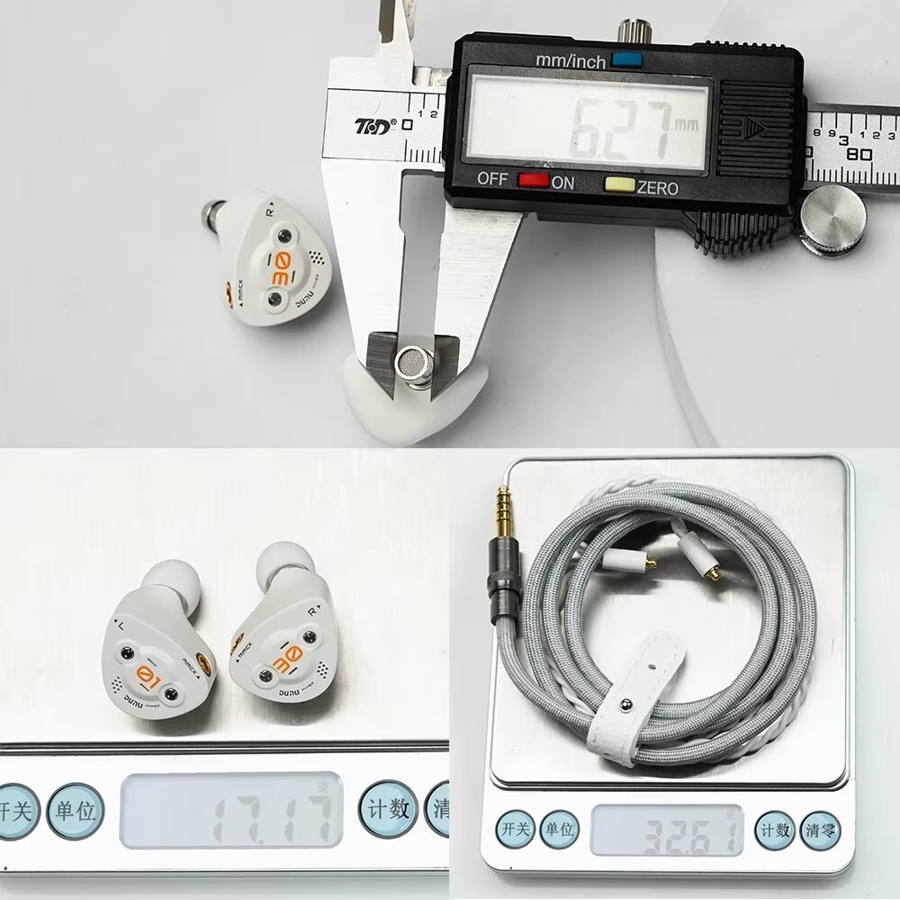 DUNU DK3001 BD 1 Dynamic 4 Balanced Armature 4 Planar Configuration HIFI In-ear