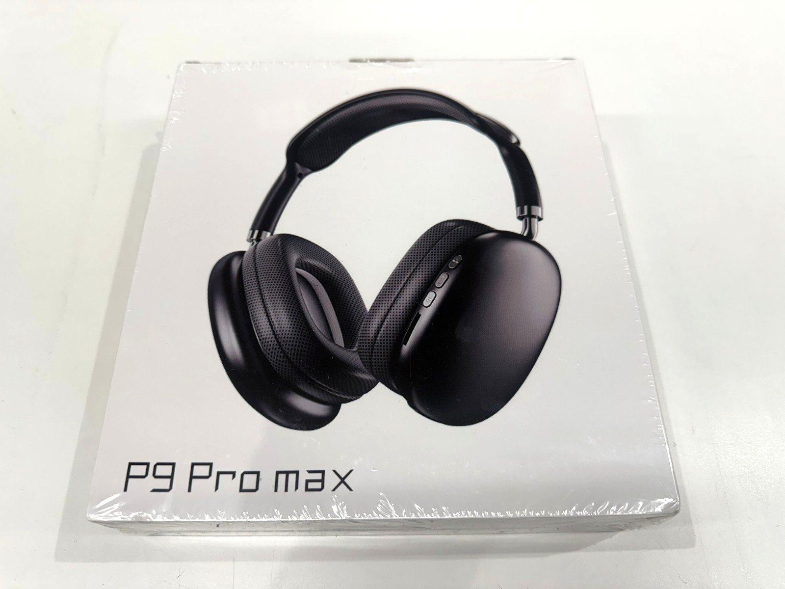P9 Pro Max Wireless Bluetooth Headphones Noise Cancelling HiFi Black NIB