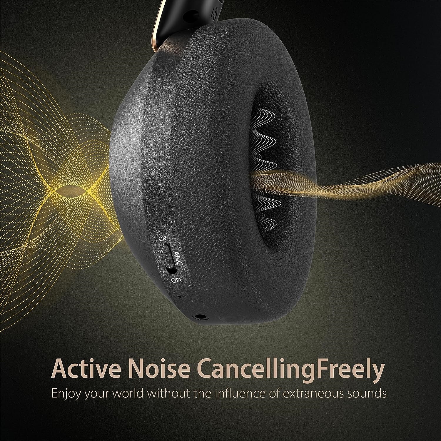 Auriculares Inalámbricos Con Cancelación De Ruido Sobre La Oreja Bluetooth NUEVO