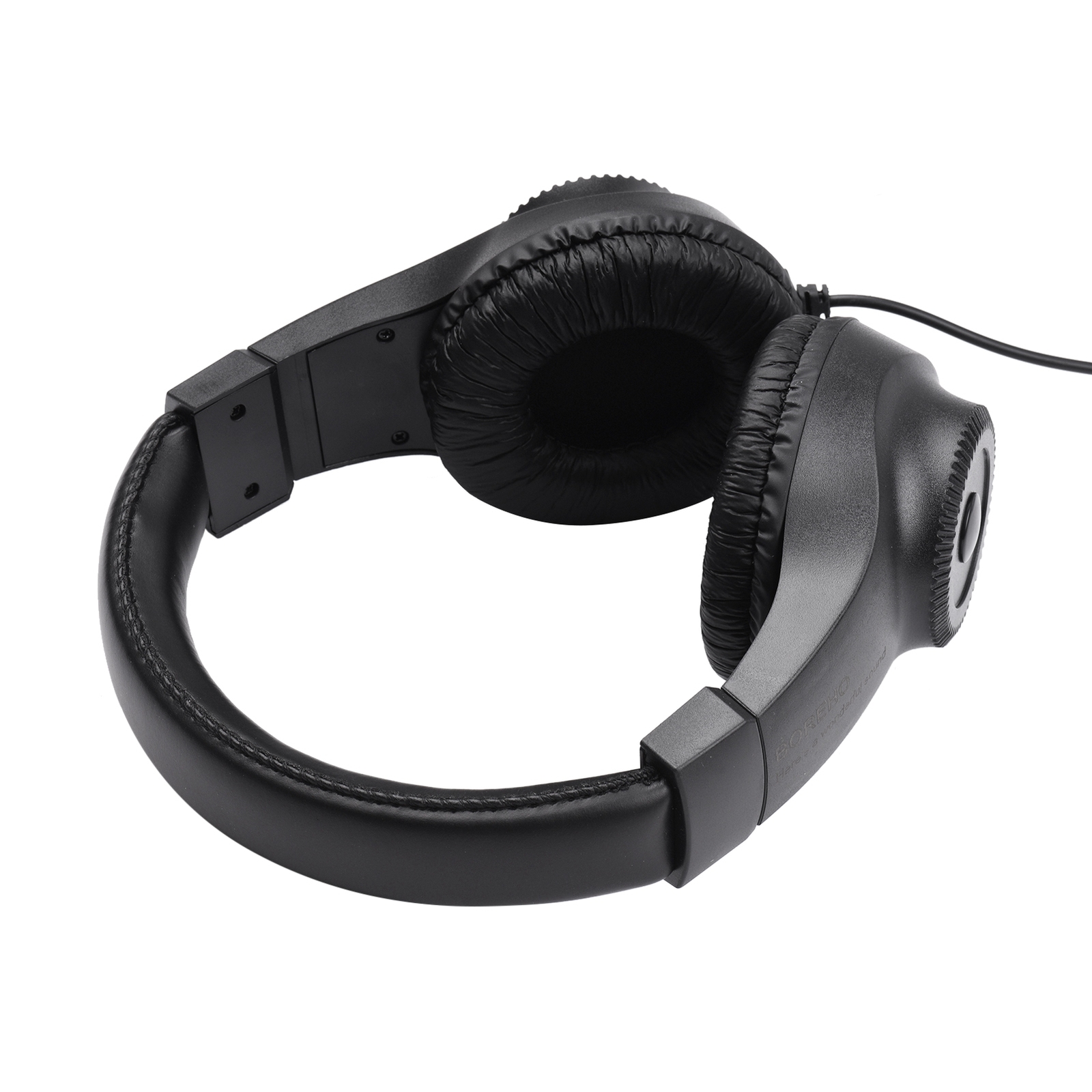 Wired Headset Self Adjusting Headband 6.5mm Single Jack Stereo Headphones Fo