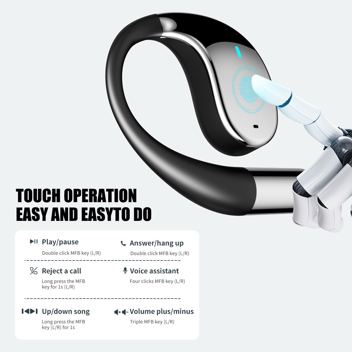 3-in-1 AI Smart Voice Translation Earbuds Real Time Translator 144+ Languages