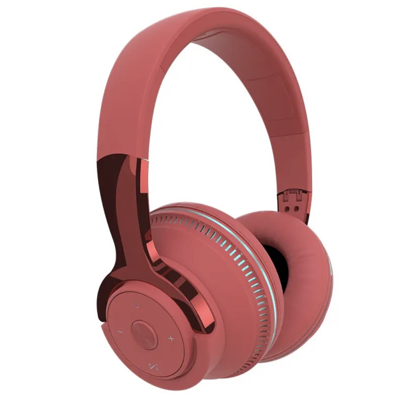 Noise Cancelling Wireless BT Headphones LED lights