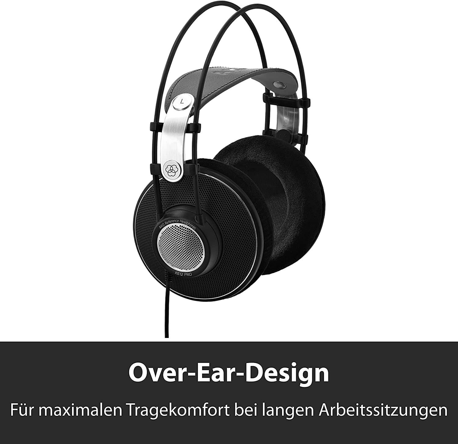 NEW AKG K612 PRO Reference Studio Headphones Open-Back Soft Leather Over-Ear JP