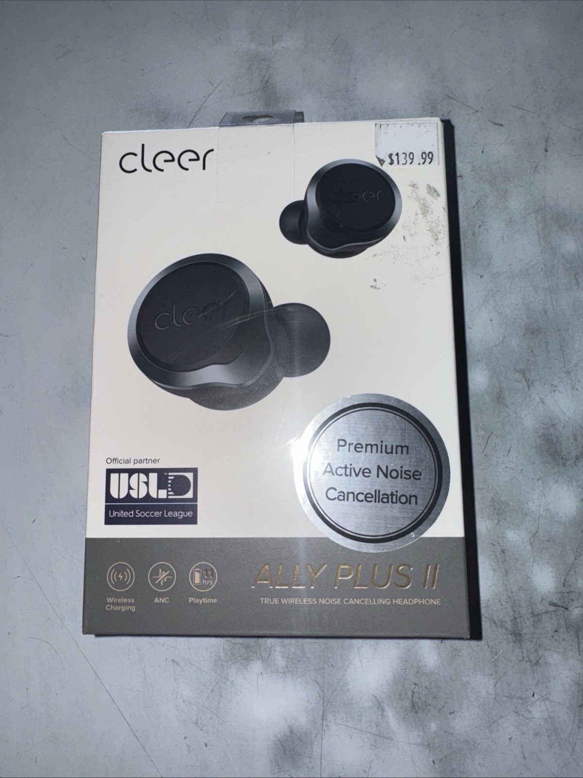 Cleer Audio Ally Plus II True Wireless Noise Canceling Earbuds NIB Estate
