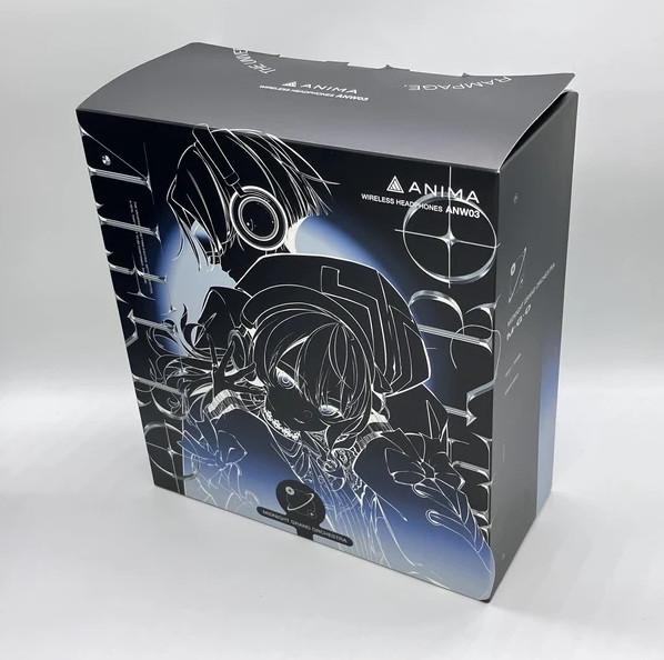 ANIMA ANW03-MGO Midnight Grand Orchestra Bluetooth Headphones w/ Box Used Japan