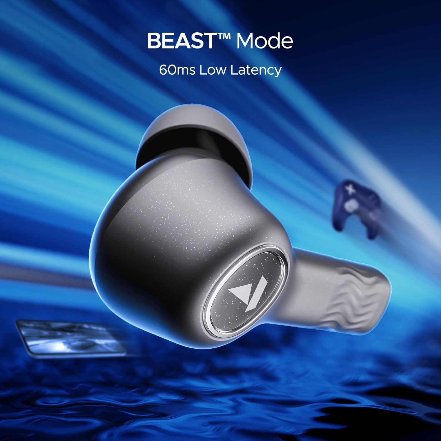 boAt Nirvana Ion ANC Wireless Bluetooth Earbuds 120H Battery TWS Earphones mic