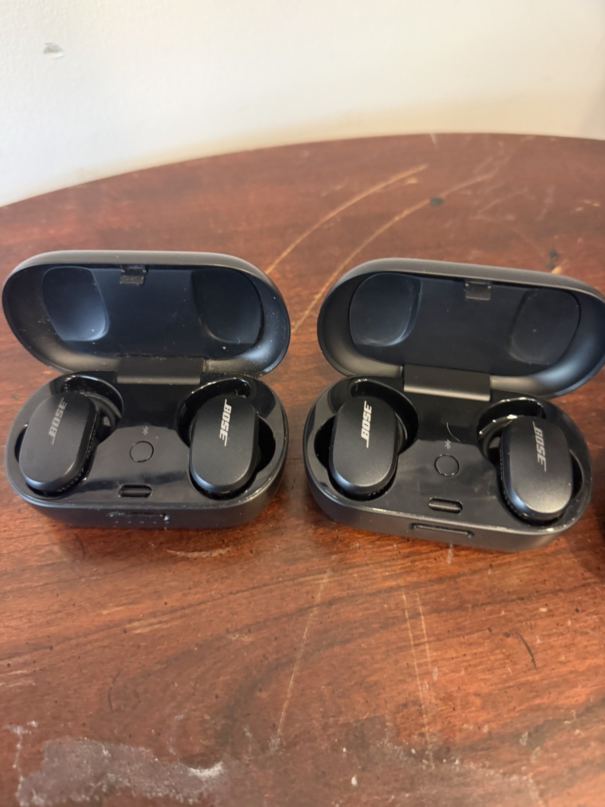 Lot of 3 Bose QuietComfort 429708 Wireless Noise Canceling Earbuds For Parts