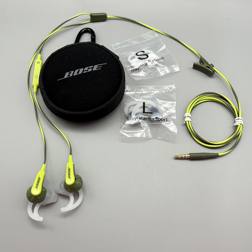 Bose SoundSport Wired 3.5mm Jack Earbuds In-ear Headphones Earbuds-Green-Gift#2