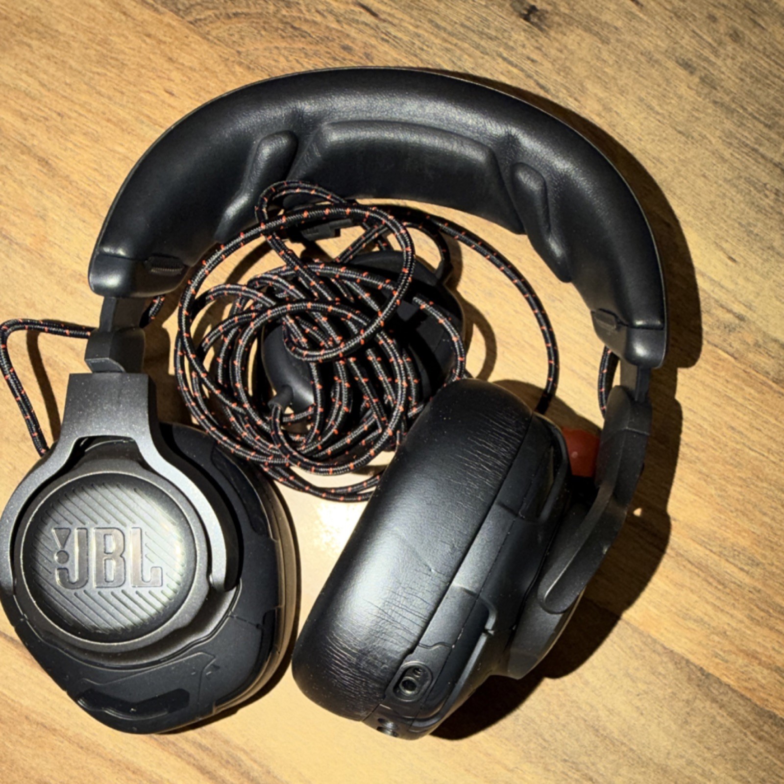 JBL Over-Ear Headband Headphones Black USB Double Ear-Cup (Over the Ear)