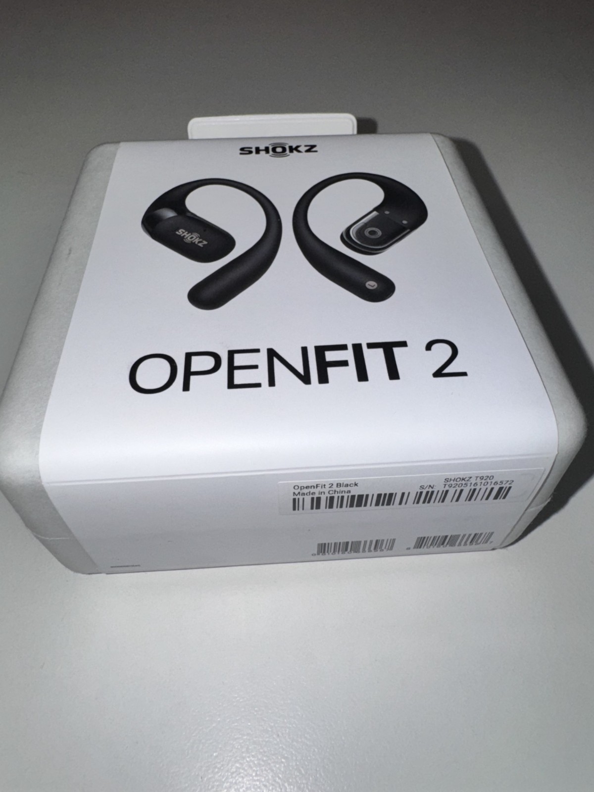 NEW sealed Shokz OpenFit 2 Open Ear True Wireless Earbuds Black P#T920-ST-BK