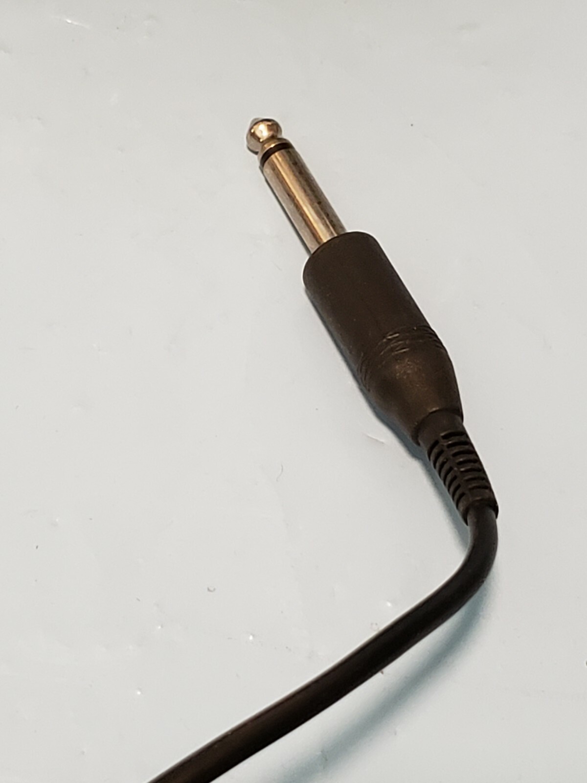 9 X GENUINE CALIFONE Deluxe Mono Headphone with Volume Control Fixed Coiled Cord