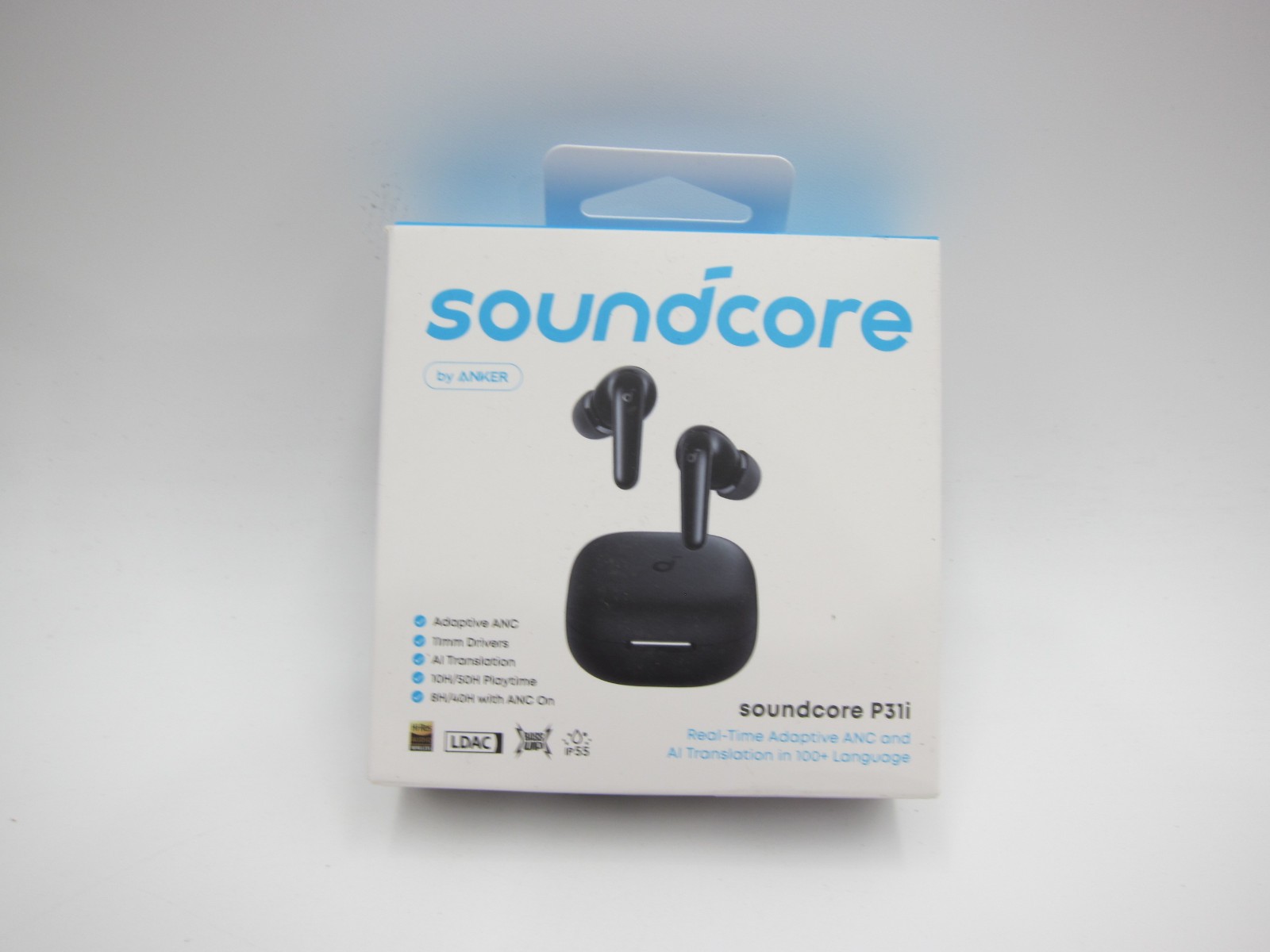 Soundcore P30i by Anker Noise Cancelling Wireless Earbuds Black NEW SEALED