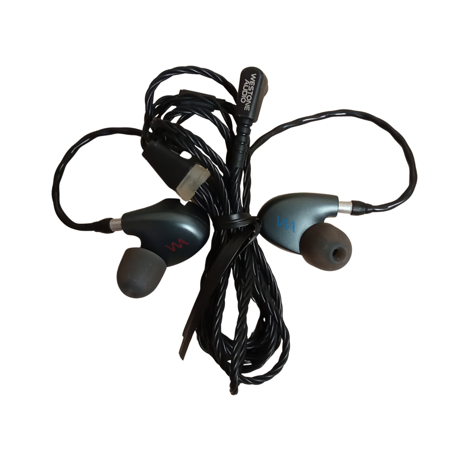 Westone Audio MACH 50 Universal IEM 3-way, 5-Driver IEMs, Gray, Black