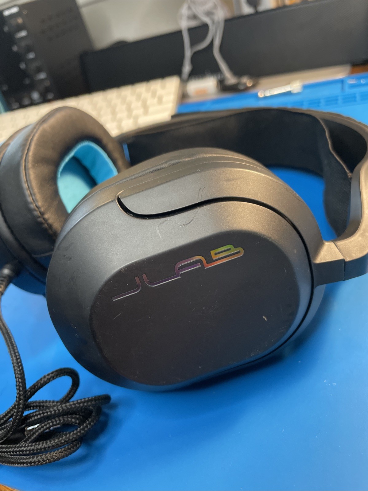 JLab Play Gaming Wired Headset Compatible With Console Cord Xbox, Playstation