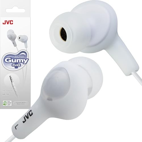 Wired In Ear Earbuds 3.5mm Dynamic Driver Sound Isolation 16 Ohm Adult White