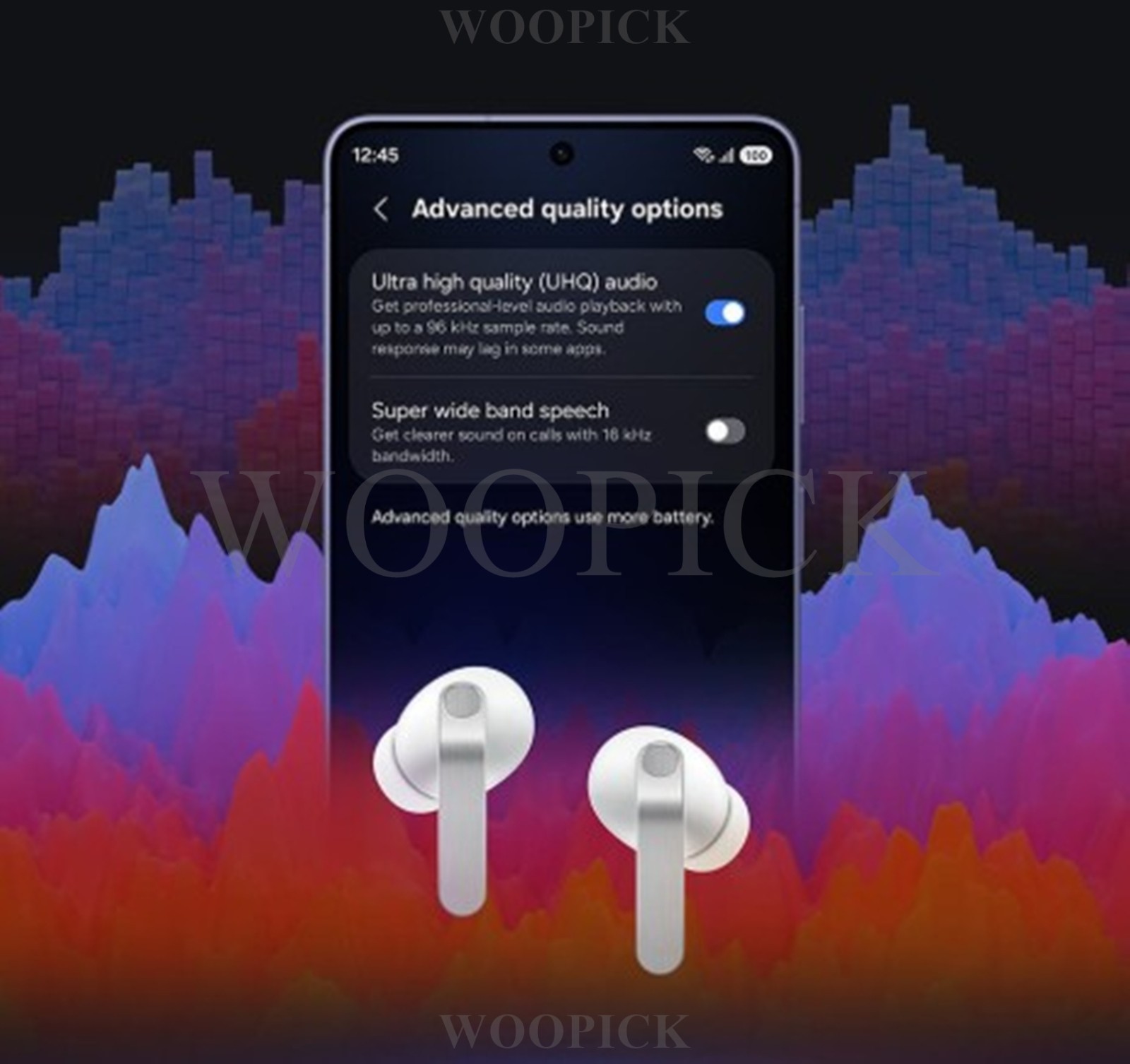 Samsung Galaxy Buds4 Pro SM-R640 Wireless Bluetooth Earbuds Earphones AI- White
