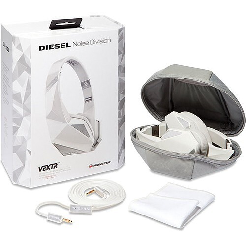 Monster Diesel VEKTR On-Ear Headphones with ControlTalk Universal (White)